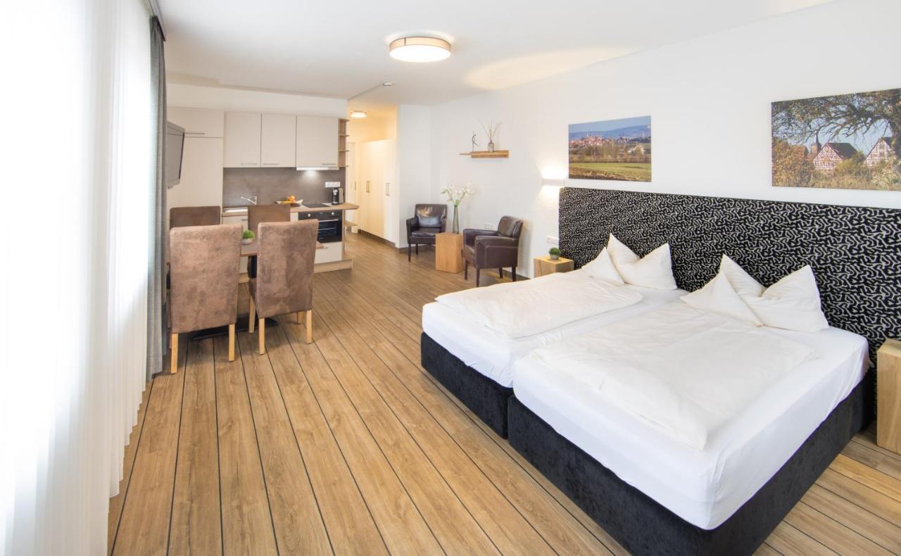 באד וינדסהיים Hotel Am Kurpark Spaeth מראה חיצוני תמונה