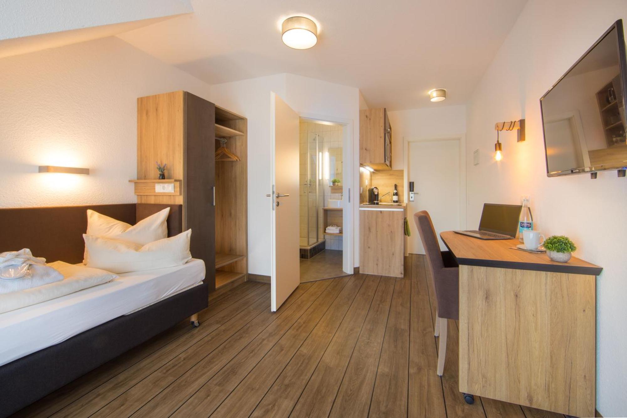 באד וינדסהיים Hotel Am Kurpark Spaeth מראה חיצוני תמונה